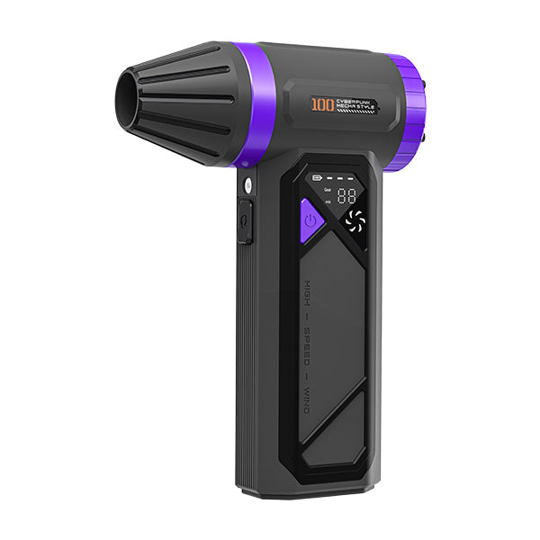 Plumero de aire comprimido – Mini ventilador turbo, 180000 rpm, plumero eléctrico inalámbrico para limpieza de teclado, PC, sin enlatado, soplador de secado a chorro para el hogar y el coche