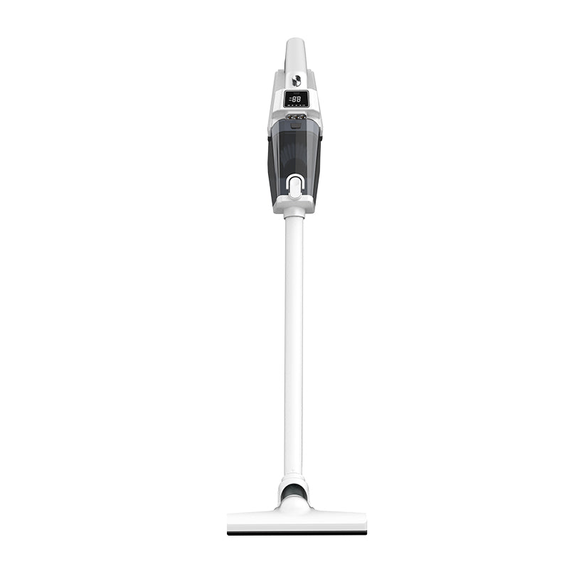ROKEKO Aspiradora de mano inalámbrica, potente succión de 16 KPA, aspiradora de mano para eliminar el polvo, recargable, pantalla HD y 3 luces LED, aspiradora portátil para automóvil, hogar, pelo de